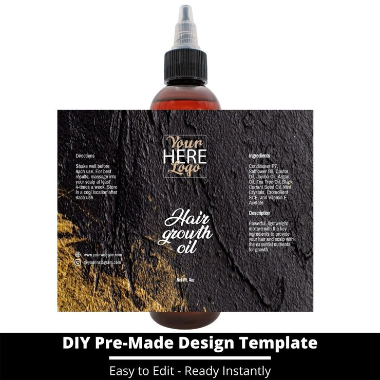 Hair Growth Oil Template 91