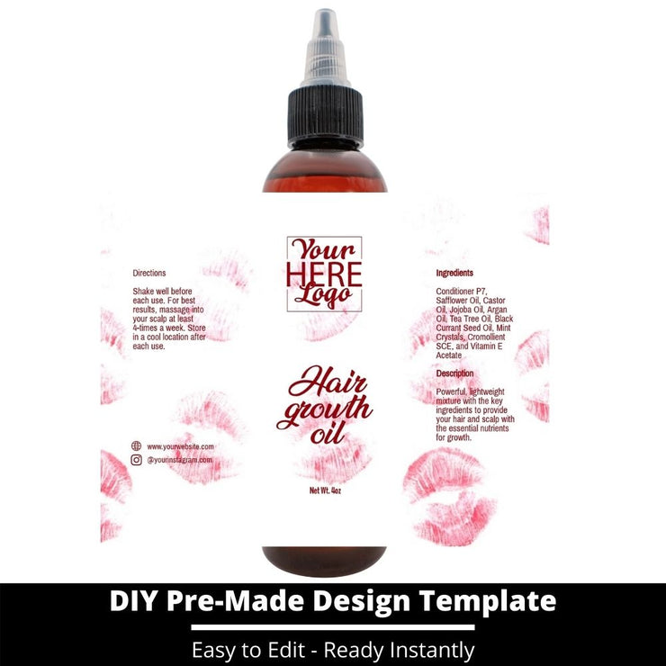 Hair Growth Oil Template 92