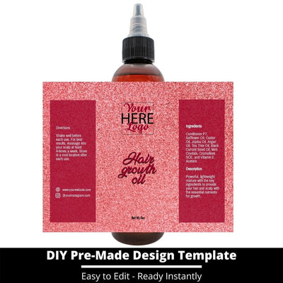 Hair Growth Oil Template 93