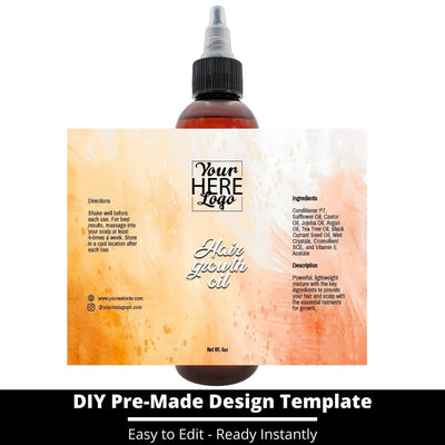 Hair Growth Oil Template 94