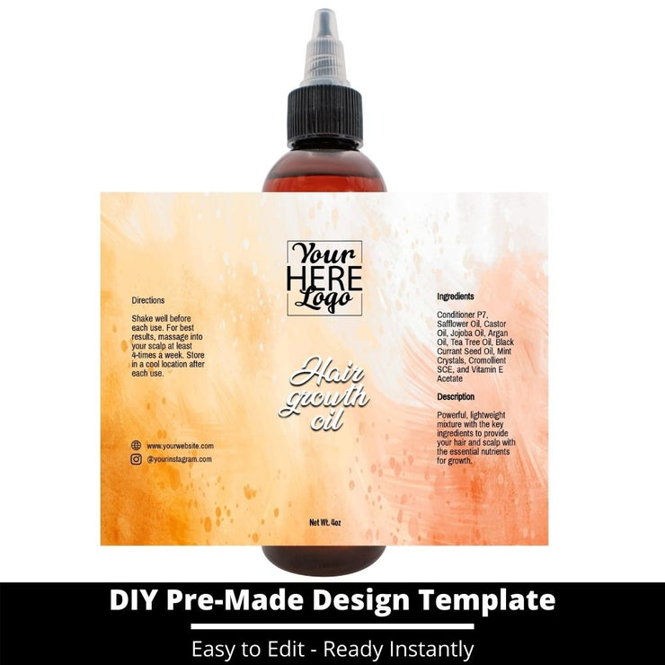 Hair Growth Oil Template 94