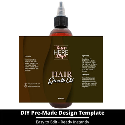 Hair Growth Oil Template 9