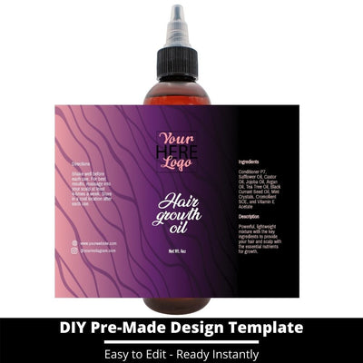 Hair Growth Oil Template 1