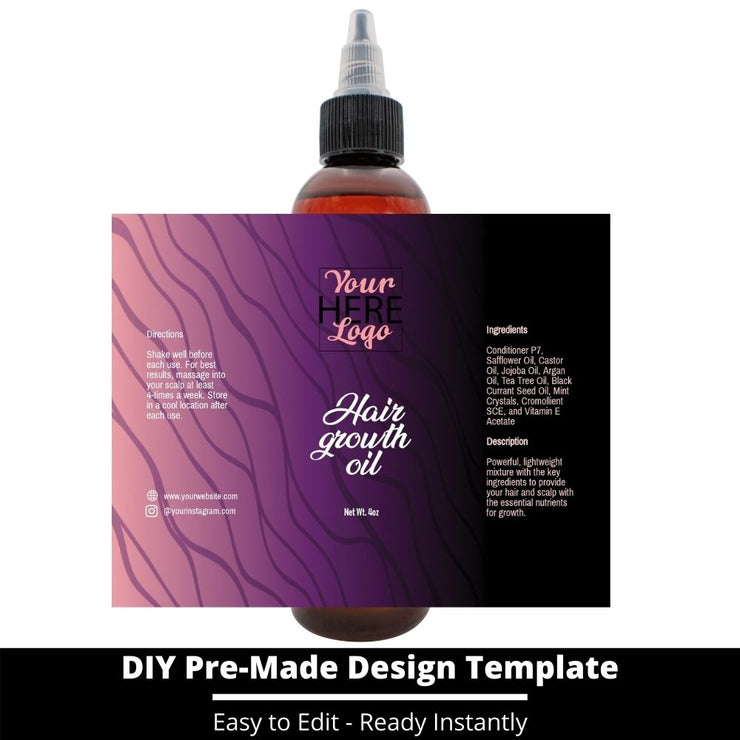 Hair Growth Oil Template 1