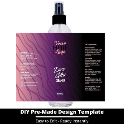 Lace Glue Cleaner Template 1