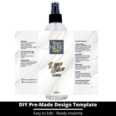 Lace Glue Cleaner Template 103