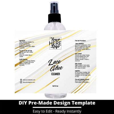Lace Glue Cleaner Template 104
