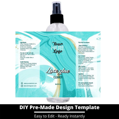 Lace Glue Cleaner Template 106