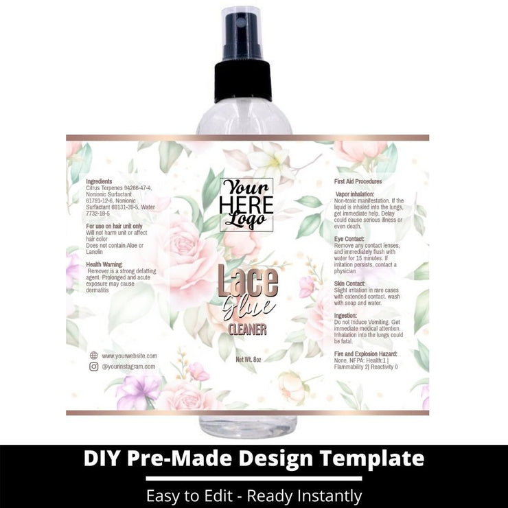 Lace Glue Cleaner Template 109