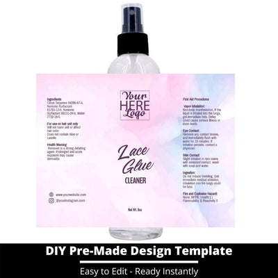 Lace Glue Cleaner Template 112