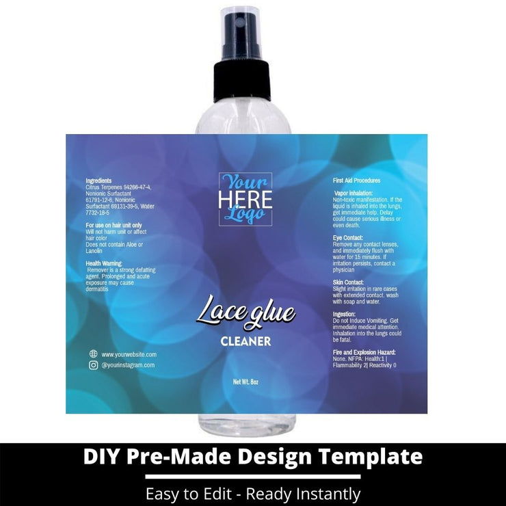 Lace Glue Cleaner Template 121