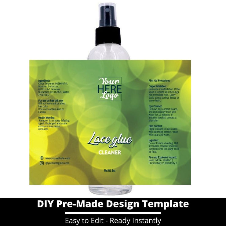 Lace Glue Cleaner Template 122