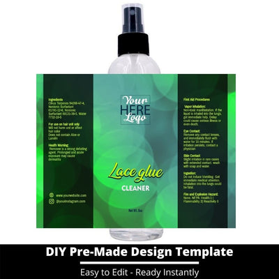Lace Glue Cleaner Template 123