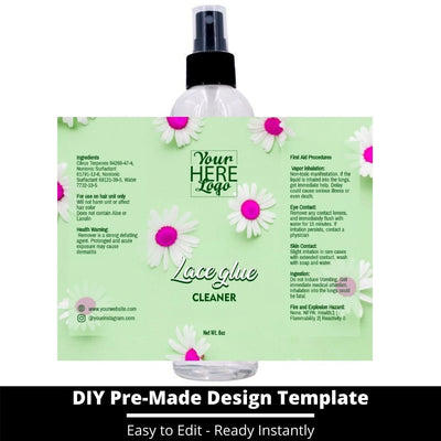 Lace Glue Cleaner Template 124