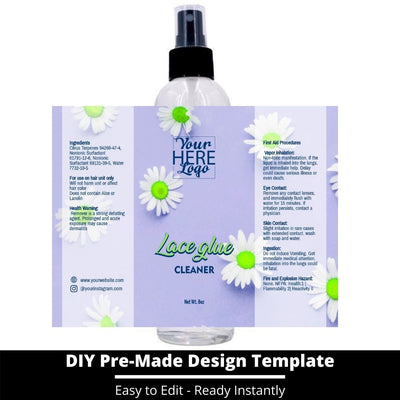 Lace Glue Cleaner Template 126