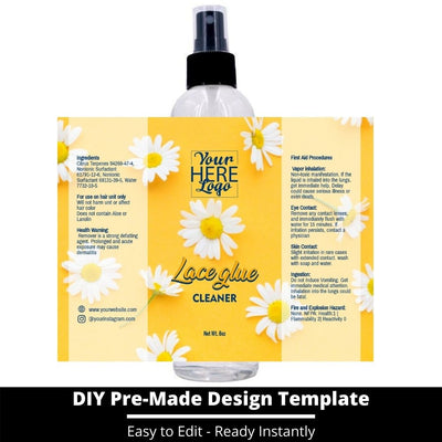Lace Glue Cleaner Template 127