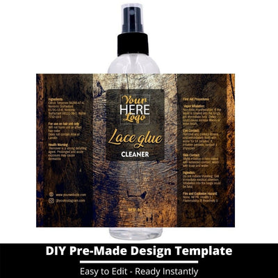 Lace Glue Cleaner Template 128