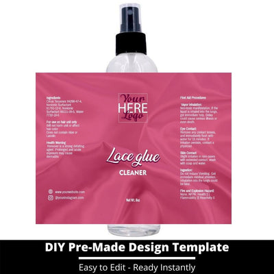 Lace Glue Cleaner Template 135