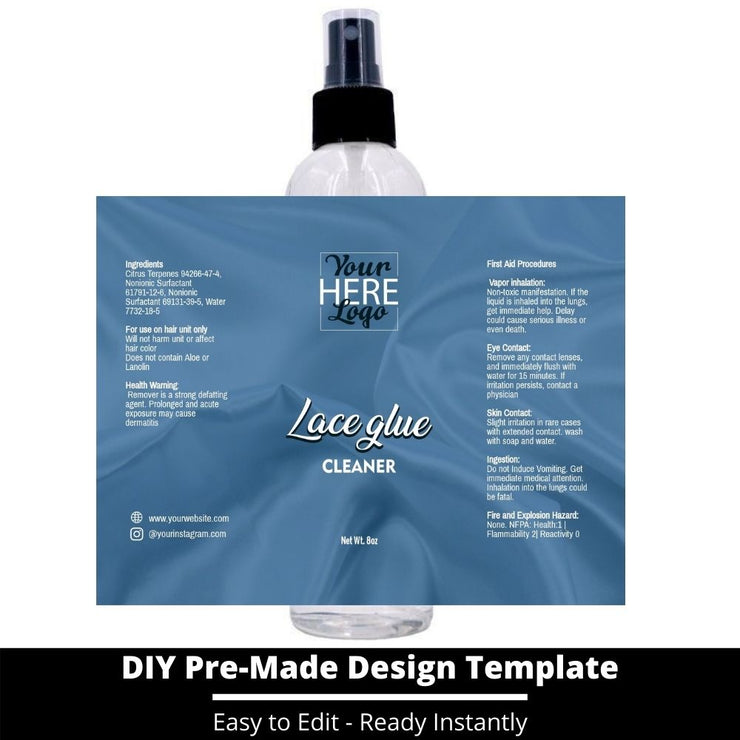 Lace Glue Cleaner Template 137