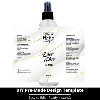Lace Glue Cleaner Template 139