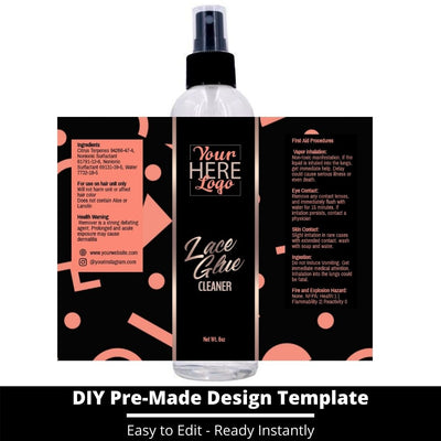 Lace Glue Cleaner Template 13