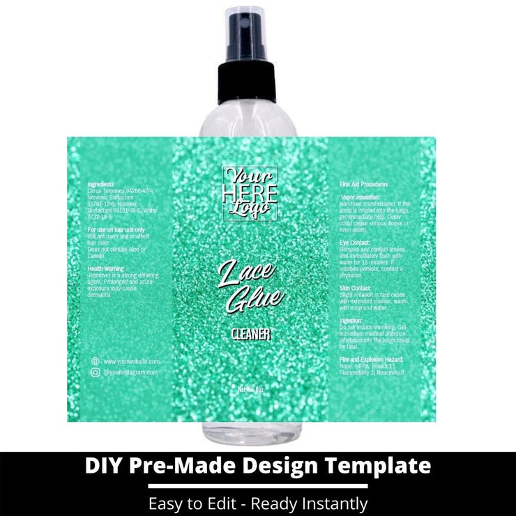 Lace Glue Cleaner Template 142