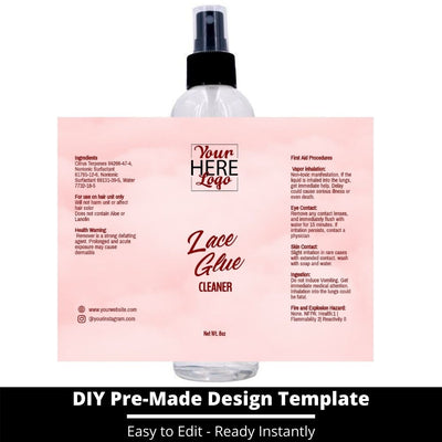 Lace Glue Cleaner Template 143