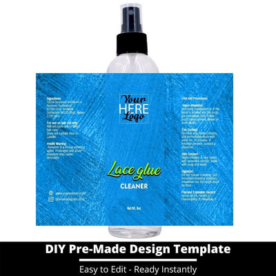 Lace Glue Cleaner Template 147