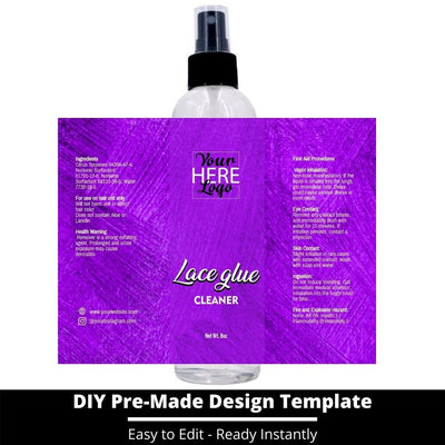 Lace Glue Cleaner Template 148