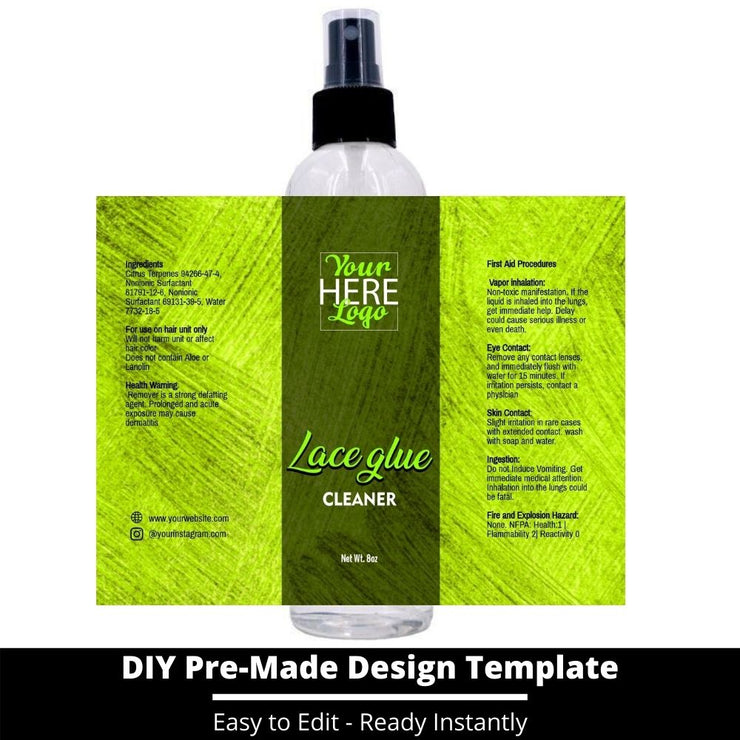 Lace Glue Cleaner Template 149