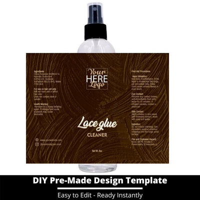 Lace Glue Cleaner Template 151