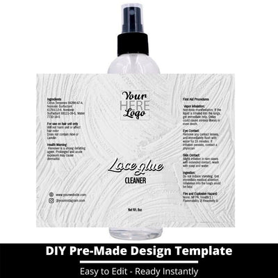Lace Glue Cleaner Template 153