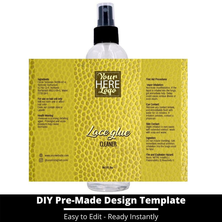 Lace Glue Cleaner Template 161