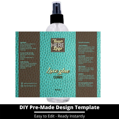 Lace Glue Cleaner Template 163