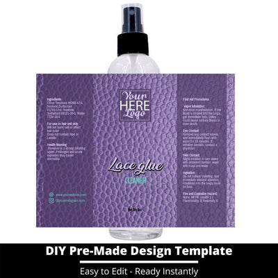 Lace Glue Cleaner Template 164