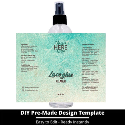 Lace Glue Cleaner Template 166
