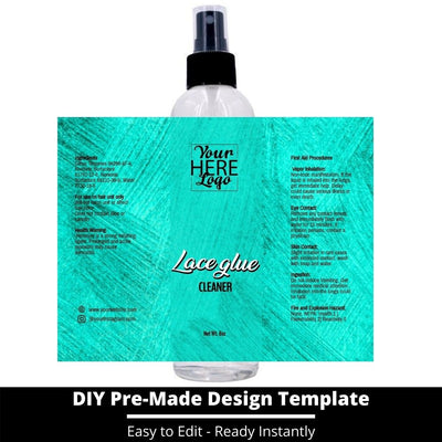 Lace Glue Cleaner Template 169