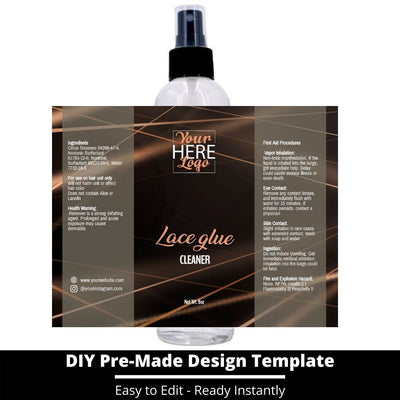Lace Glue Cleaner Template 172