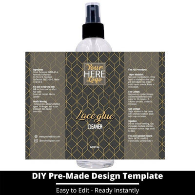 Lace Glue Cleaner Template 176