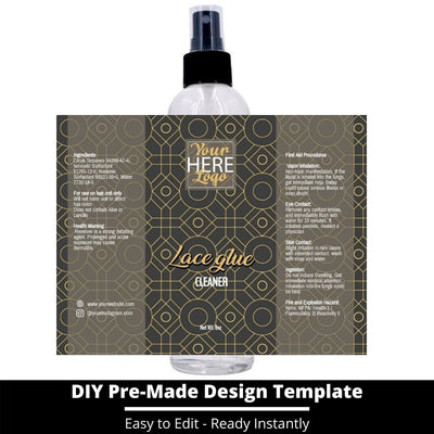 Lace Glue Cleaner Template 177