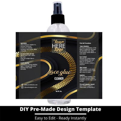 Lace Glue Cleaner Template 185