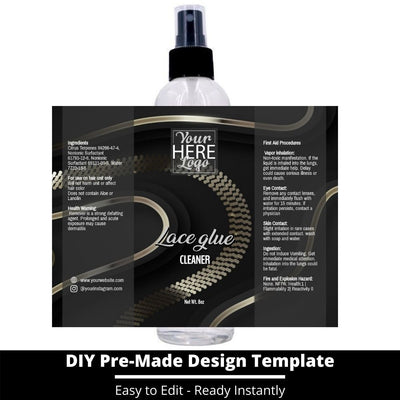 Lace Glue Cleaner Template 186