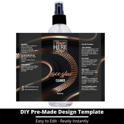 Lace Glue Cleaner Template 187