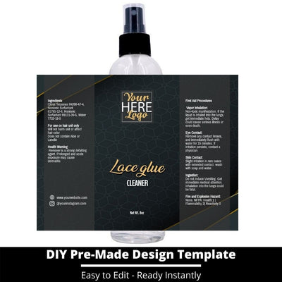Lace Glue Cleaner Template 188