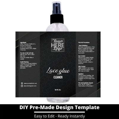 Lace Glue Cleaner Template 189