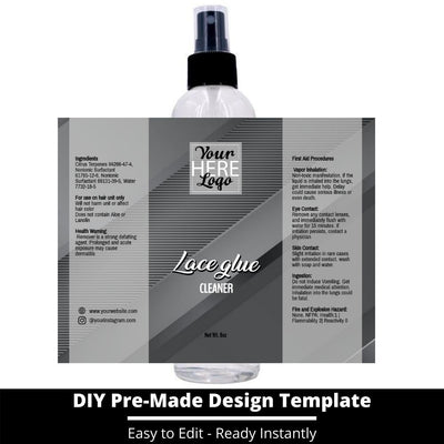 Lace Glue Cleaner Template 198