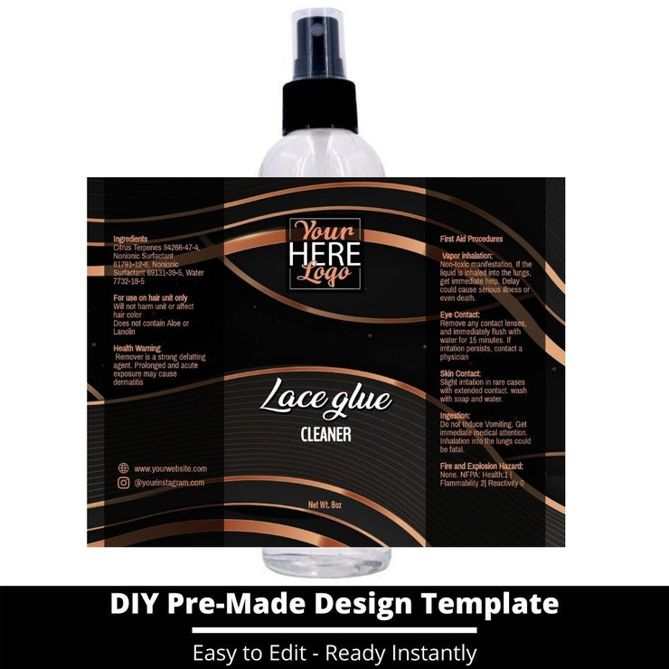 Lace Glue Cleaner Template 199