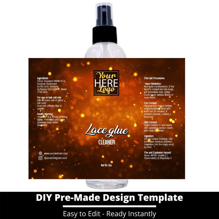 Lace Glue Cleaner Template 202