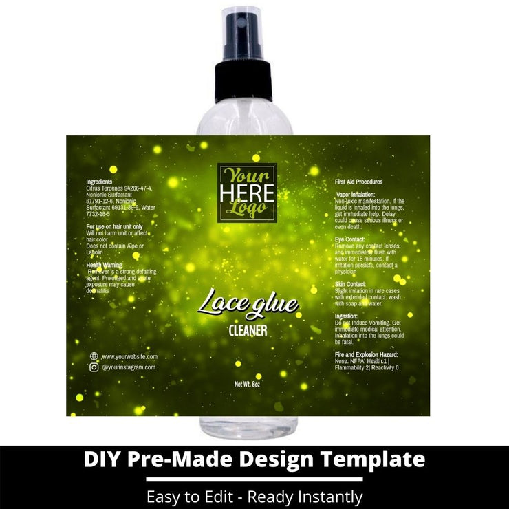 Lace Glue Cleaner Template 203