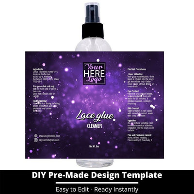 Lace Glue Cleaner Template 205